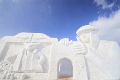 さっぽろ雪まつりの見どころ 雪まつりといえばこれ!大通会場の大雪像
